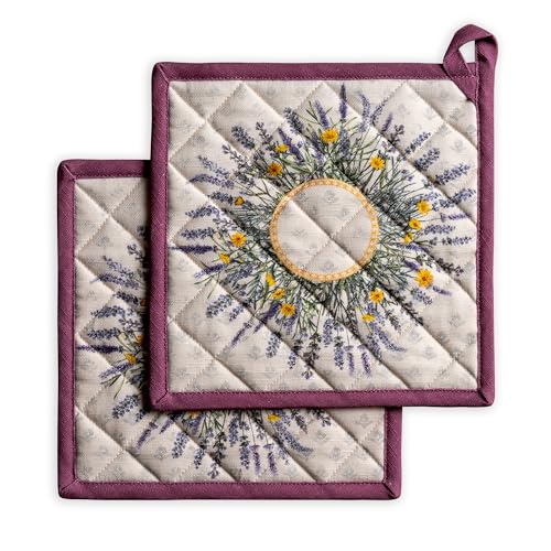 Pot Holders 100% Cotton Potholders (2 Count)