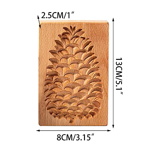 Wooden Cookie Biscuit Mold