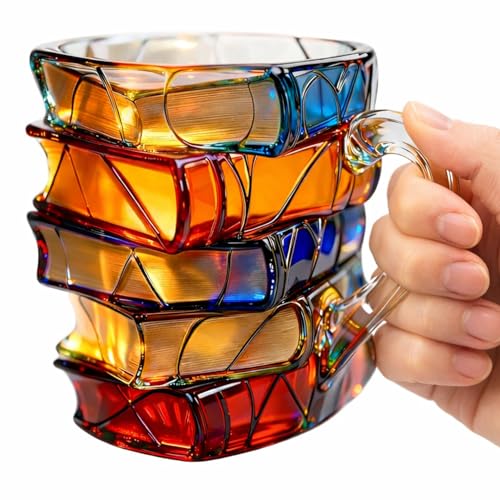 Stained Glass Book Mug