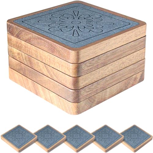 Square Coasters for Drinks
