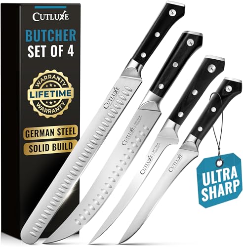 Butcher Knife Set (4 Count)