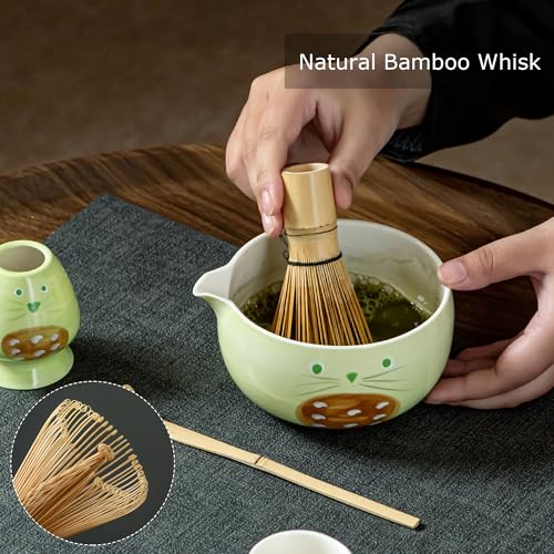 Matcha Whisk Set with Spout (6 Count)