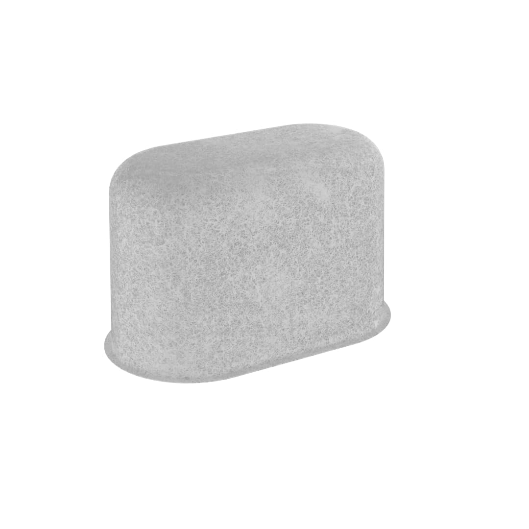 Six-pack of charcoal water filter inserts for an espresso machine reservoir