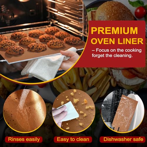 Large Oven Liners for Bottom of Oven