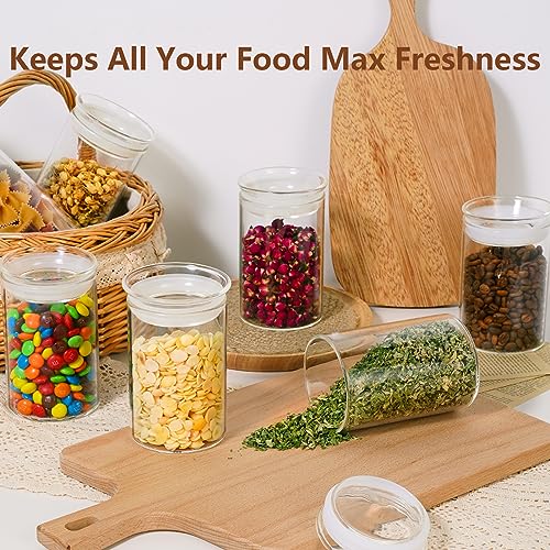 15oz Airtight Glass Jars Set of 3