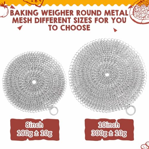 2 Pcs Universal Fit Pie Weight for Blind Baking (2 Count)