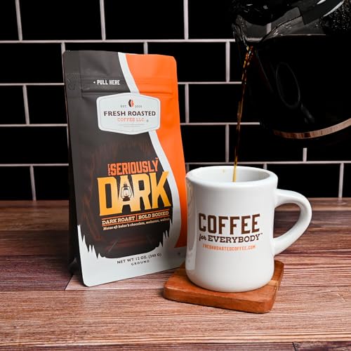 Seriously Dark Artisan Blend Whole Bean Coffee (12 Ounce)
