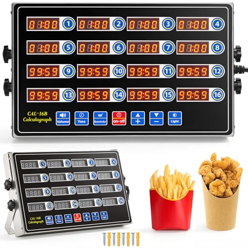 1 Pack Commercial Digital Kitchen Timer for Cooking