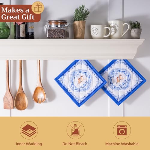 Pot Holders 100% Cotton Potholders (2 Count)