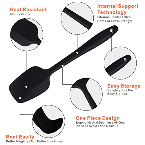 Silicone Spatulas (6 Count)
