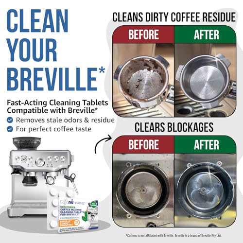 Breville Compatible Coffee Machine Cleaning Tablets (10 Count)