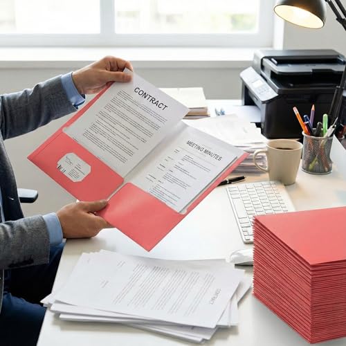 File folders with Pockets (50 Count)
