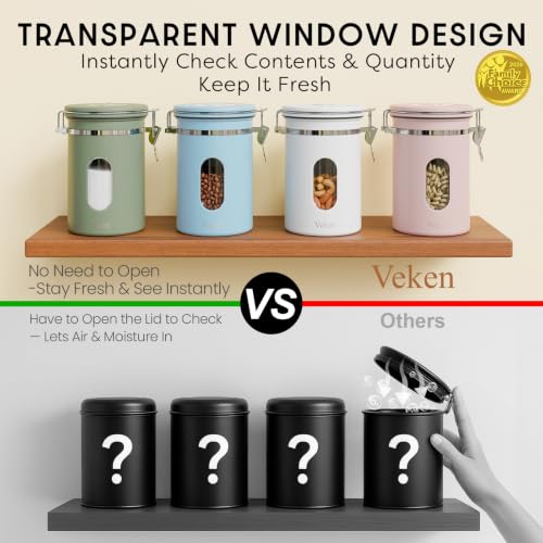 Coffee Canister with Window