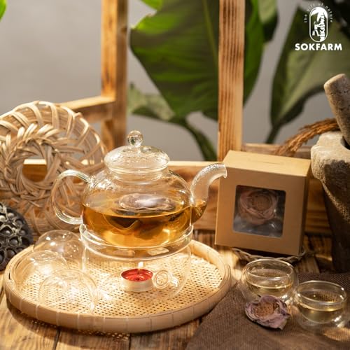 Lotus Flower Tea Bloom Flowering Teas (4 Count)