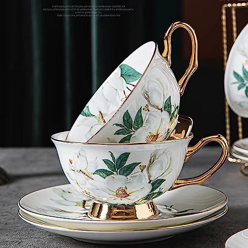 Chinese Bone China Coffee Tea Set