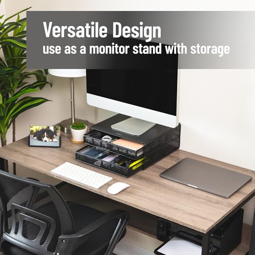 2 Drawer Coffee Pod Organizer with Removable Dividers