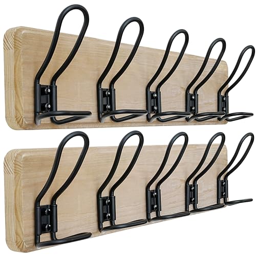 Coat Rack Wall Mounted (2 Count)