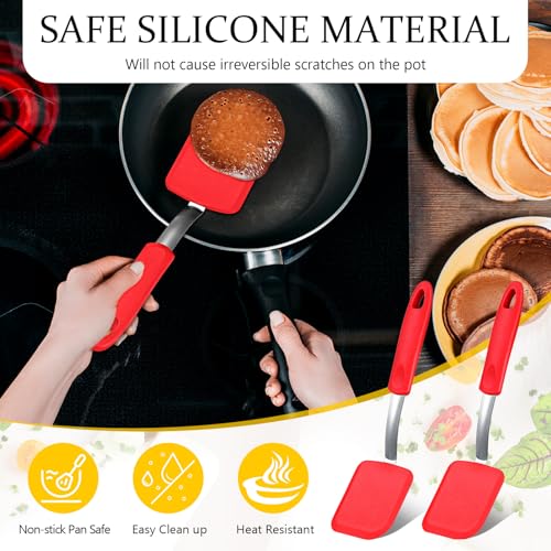 2 Pcs Mini Silicone Cookie Brownie Spatula (2 Count)
