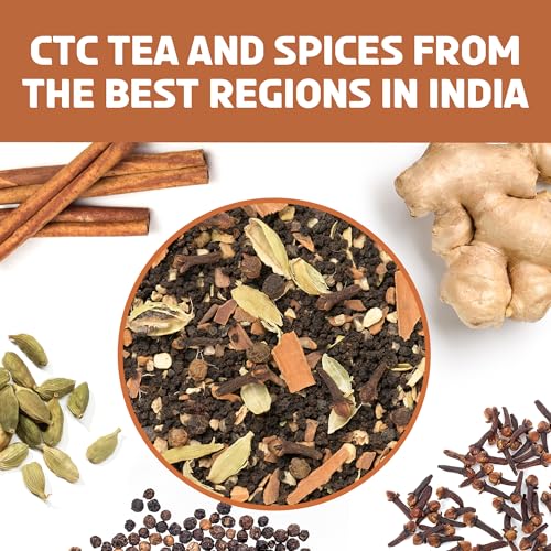 Masala Chai Tea Loose Leaf CTC TEA (3.53 Ounce)