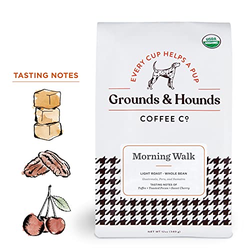 Grounds & Hounds Coffee Organic Variety Pack (36 Ounce)