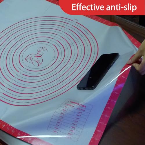 Pastry Dough Mat Silicone Baking Mats for Rolling Out Dough