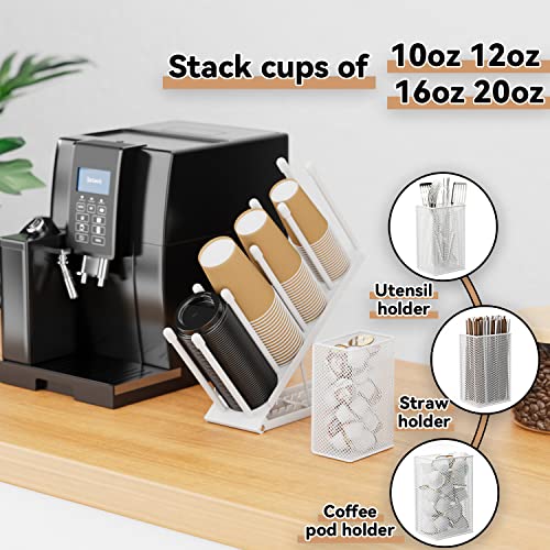 Coffee Cup and Lid Holder