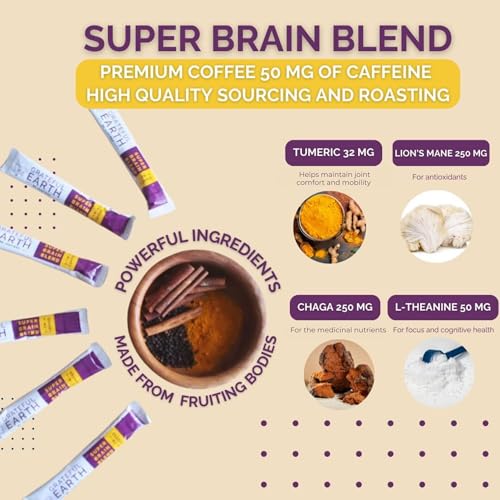 Instant Espresso Coffee With Lion's Mane (4.8 Ounce)