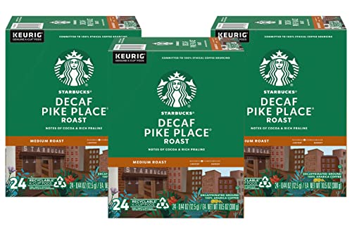 Decaf Pike Place Roast K Cups (72 Count)