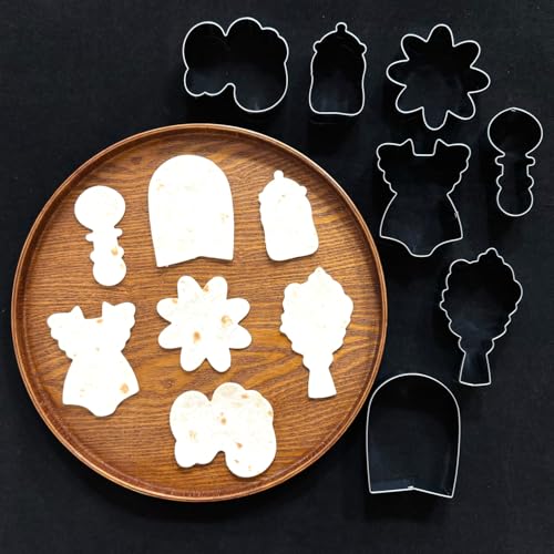 Wildflower Baby Shower Cookie Cutters Set