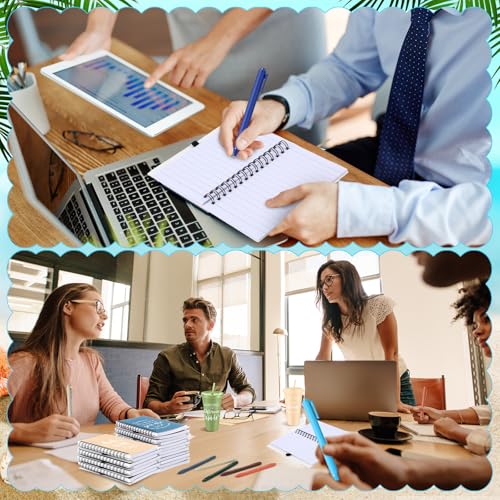 36 Pcs Employee Appreciation Gifts Bulk 24 oz Thank You Tumbler with Lid and Straw Mini Spiral Notebooks and Pens Appreciation Gifts for Team Employee Coworkers Teacher (36 Count)