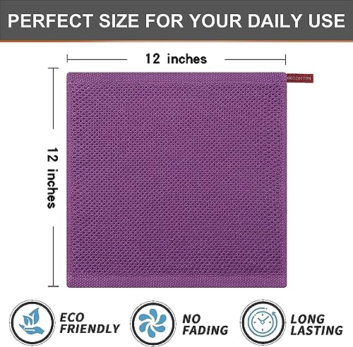 100% Cotton Waffle 12 (12 Count)