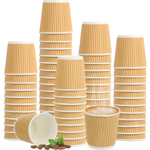 4oz Disposable Paper Espresso Cups (200 Count)