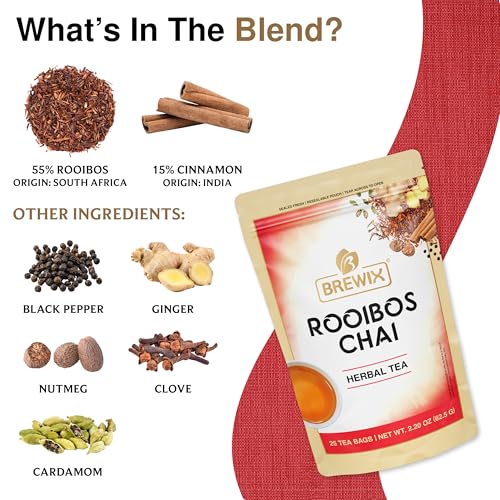 Rooibos Chai Tea Bags (25 Count)