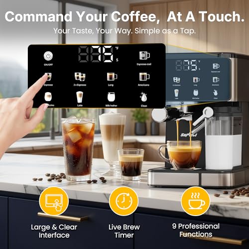Espresso & Americano Machine with Cold Brew