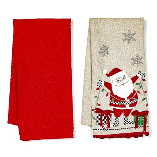 Set of 2 Cotton Dish Towels