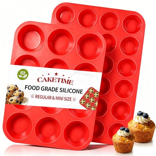 Silicone Muffin Pan (2 Count)