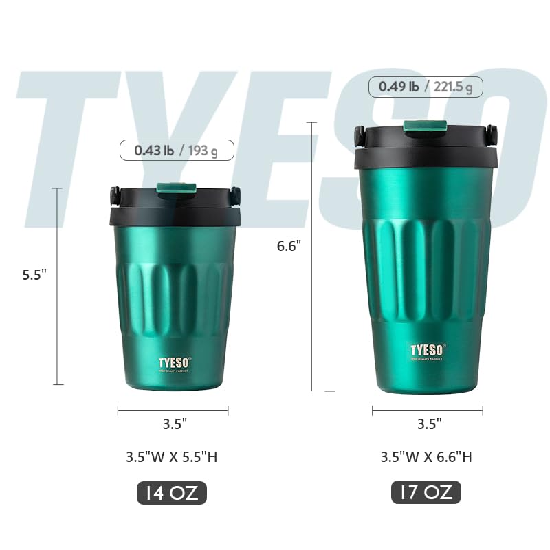 Stainless Steel Portable Tumbler with Flip Lid