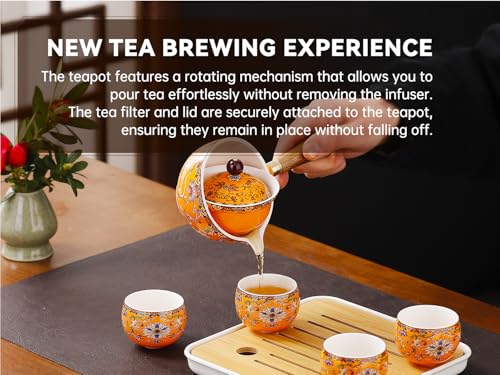 Chinese Tea Set Gongfu Tea Set (4 Count)