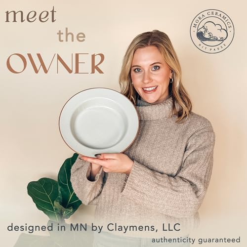 Ceramic Wide Rimmed Soup Bowl 25oz