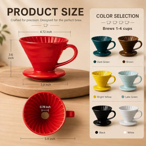 Pour Over Coffee Dripper