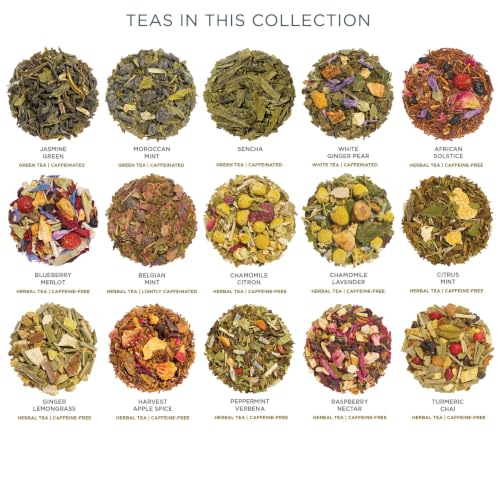 Single Steeps Loose Leaf Tea Sampler Tea Chest