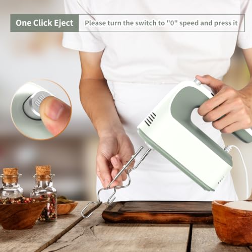 9 Speed Digital Hand Mixer Electric
