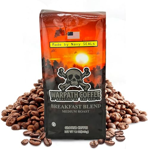 Breakfast Blend Medium Roast Whole Bean Coffee (12 Ounce)