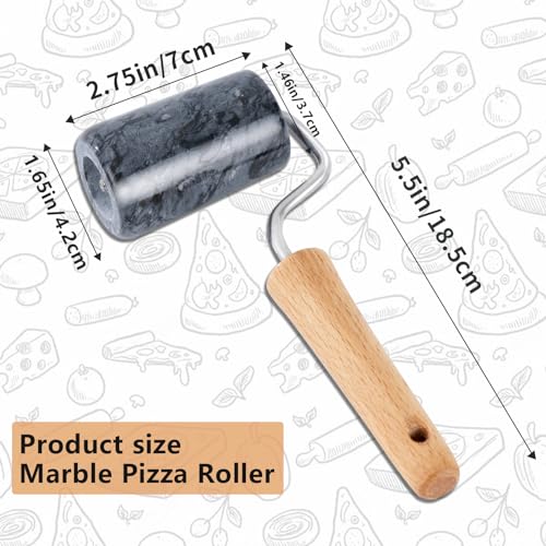 Marble Rolling Pin Pizza Roller
