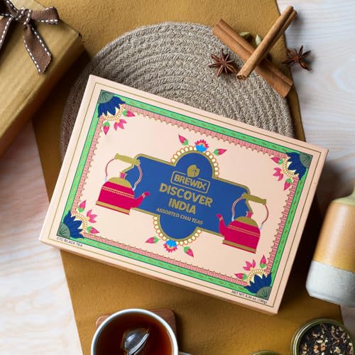 Discover India Premium Black Tea Christmas Gift Box (6.34 Ounce)