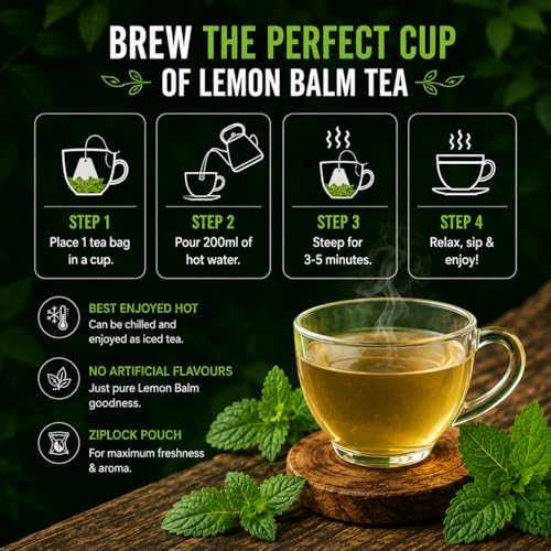 Lemon Balm Tea (100 Count)