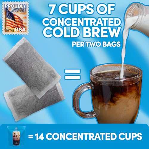 Sarasota Coffee 1905 Cold Brew Coffee Bags (8 Ounce)