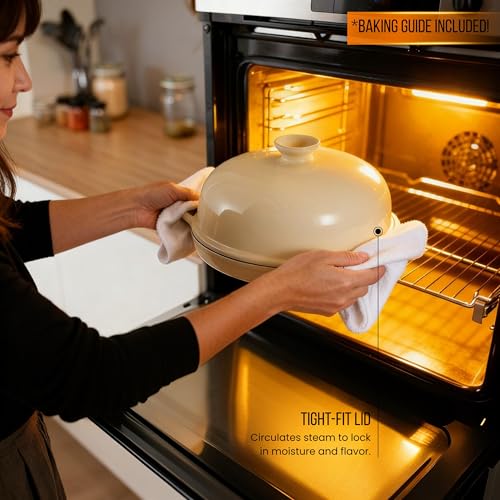 Bread Oven with Lid and Handles