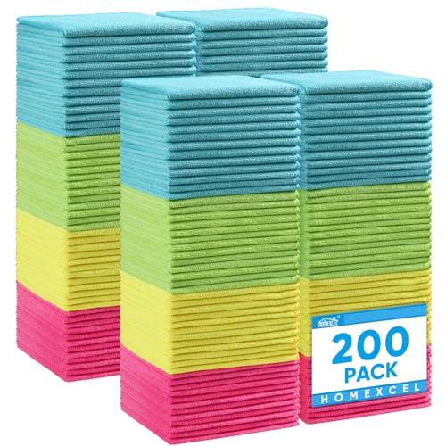 200PK Microfiber Cleaning Cloth (200 Count)