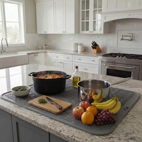 Silicone Dish Drying Mat for Multiple Usage